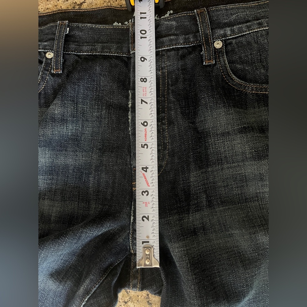 Mens’ 7 For All Mankind Dark Wash Relaxed Jeans - Picture 4 of 8